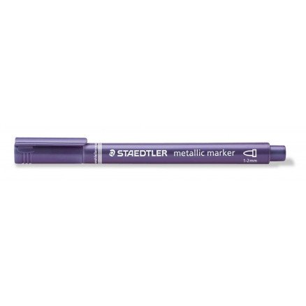 Staedtler Marker Fiberpenn Metallic Fiolett 1 stk
