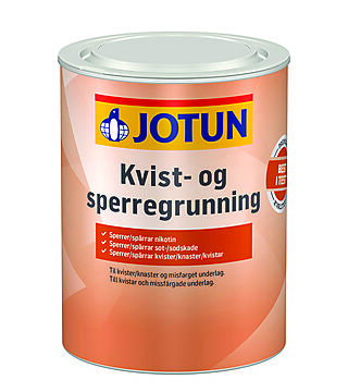 Jotun kvist og sperregrunning 9 liter Jotun kvist og sperregrunning 9 liter