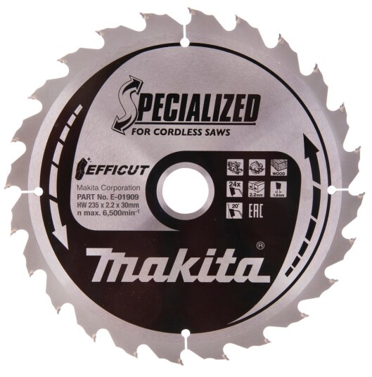 Makita E 01915 Sirkelsagblad 235x30x24T