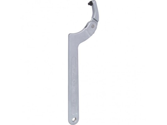Ks Tools 517.1314, Hakenøkkel, Kromfarget, Kromvanadiumstål, Skralle, 50,52,55,58,60,62,70,75,80,90,100,115,120 Mm, 29,5 Cm
