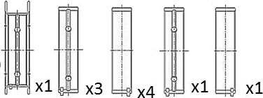 FAI AutoParts BM1022-STD Veivaksellager