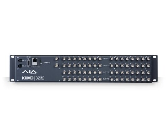 Aja Kumo 3232, Bnc, Sort, 400 M, 3 Gbit/Sek., 100 - 240 V, 50/60 Hz