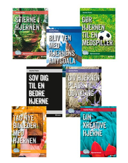 Serie Med Syv Minibøger - Hjernevenner | Anette Prehn | Språk: Dansk Serie Med Syv Minibøger - Hjernevenner | Anette Prehn | Språk: Dansk