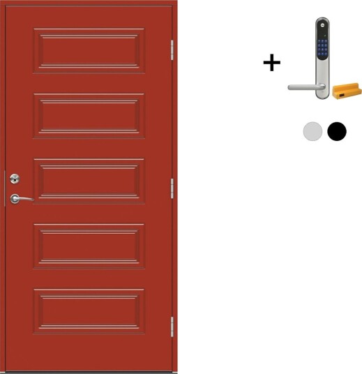 Ytterdør Swedoor Advance-Line Classic Beethoven med Yale Entrus