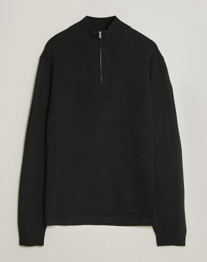 Tiger of Sweden Travis Wool Half Zip Black