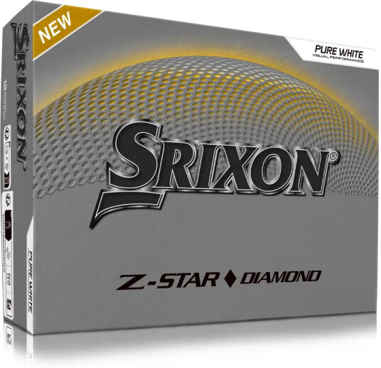 Srixon Z-Star Diamond Golfball Hvit