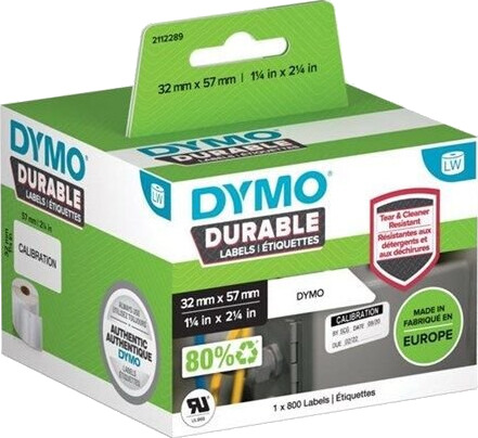 DYMO LabelWriter Durable medium multifunksjonelle etiketter 57mm x 32mm