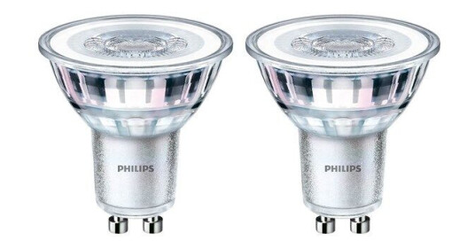 Philips LED-lyspære LEDClassic 50W GU10 WH 36D RF ND 2SRT6 GU10 Philips LED-lyspære LEDClassic 50W GU10 WH 36D RF ND 2SRT6 GU10