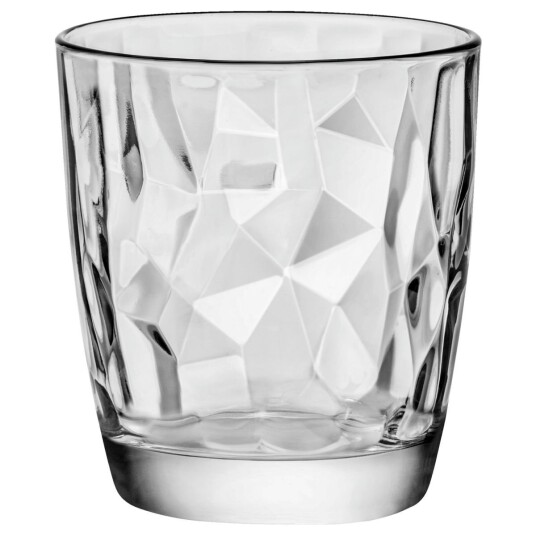 Bormioli Rocco Drikkeglass Diamond; 38.5cl, 9.1x10.2 cm (ØxH); Transparent; 6 Stykk / Forpakning