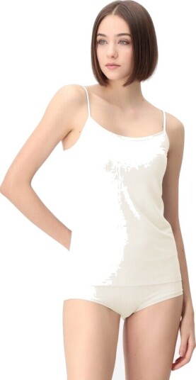 Orublu Oroblu perfect line modal singlet L hvit dame