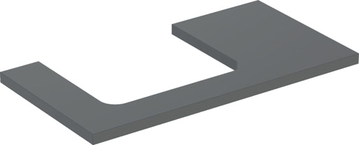 GEBERIT ONE benkeplate 900x470x30mm utsk tv t/hv svært komprimert t GEBERIT ONE benkeplate 900x470x30mm utsk tv t/hv svært komprimert t