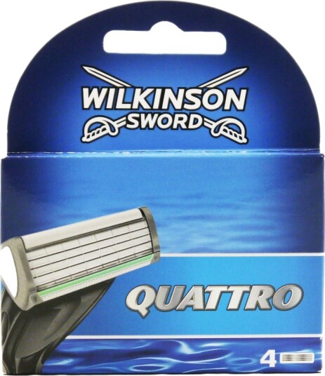 Wilkinson Quattro Barberblad 4 stk.