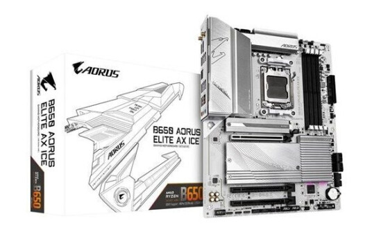 Gigabyte B650 AORUS ELITE AX ICE ATX Hovedkort med DDR5 og Socket AM5 Gigabyte B650 AORUS ELITE AX ICE ATX Hovedkort med DDR5 og Socket AM5