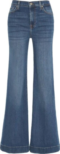 7 For All Mankind Dame Jeans Blå W27,