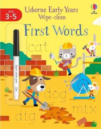 Early Years Wipe-Clean First Words Av Jessica Greenwell