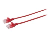 MicroConnect CAT 6 U/UTP Nettverkskabel 5 m Rød