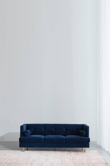 Jotex OAKDALE sofa 3-seter Blå 1675729-02-0 1058220-02-0