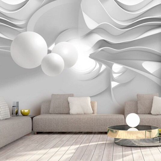 Fototapet White Corridors 400x280 - Artgeist sp. z o. o.