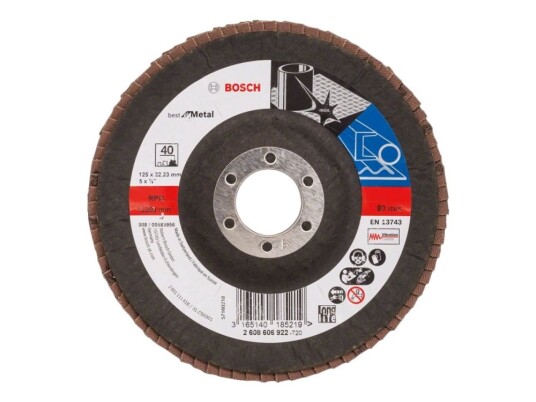 Bosch Lamellskive X571 125 mm K40 for Metall