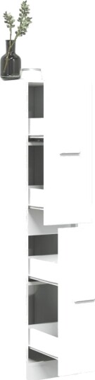  Apotekskap hvit 30x41x144,5 cm konstruert tre
