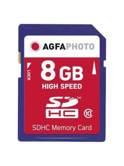 Agfa Photo - flash memory card - 8 GB - SDHC Agfa Photo - flash memory card - 8 GB - SDHC