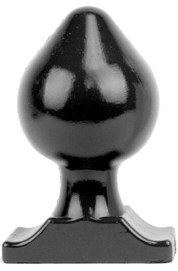 All Black Vinyl Anal Plug 22 cm All Black Vinyl Anal Plug 22 cm