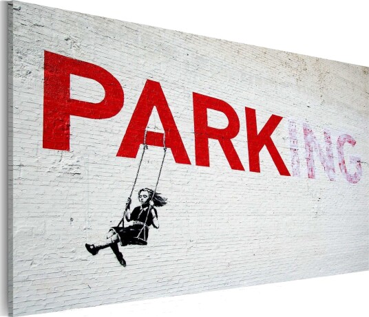 Bilde Parking Banksy 60x40 Artgeist sp. z o. o.