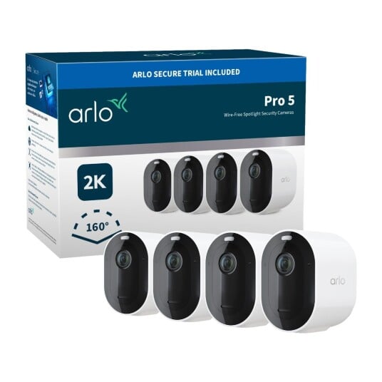 Arlo Pro 5 4-pack Spotlight Camera 2K