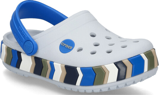 Crocs Crocband Chevron Band Clog T Grey 27/28