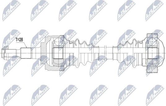 Nty Drivaksel NTY NPW PS 020