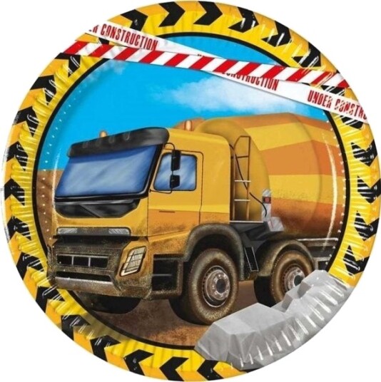 Konstruksjonspapirplater 20Cm 8Stk