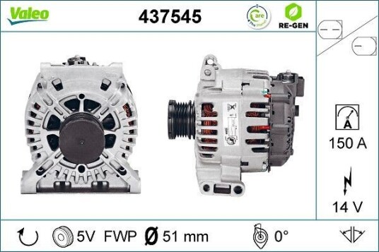 Dynamo VALEO 437545 Dynamo VALEO 437545