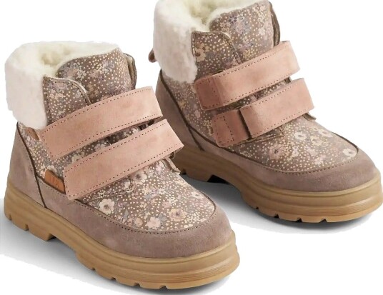 Wheat Winterboot Milo Tex DRY WOOD SNOW FLOWERS 33 Wheat Winterboot Milo Tex DRY WOOD SNOW FLOWERS 33