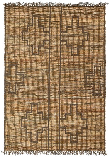 Juteteppe Kavita brun Størrelse: 160 x 230 cm