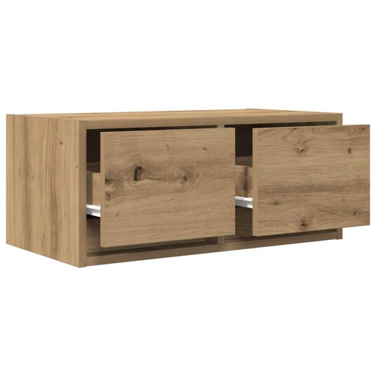 TV benker 2 stk artisan eik 60x31x25,5 cm konstruert tre TV benker 2 stk artisan eik 60x31x25,5 cm konstruert tre