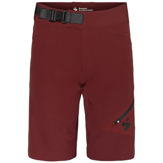 Sweet Protection Hunter Shorts Jr Dark Red 152 cm
