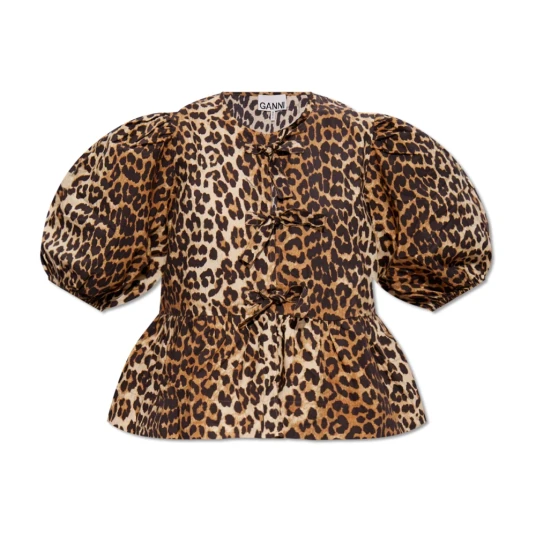 Ganni Dame Bluser & Skjorter Beige M, Ganni Dame Bluser & Skjorter Beige M,