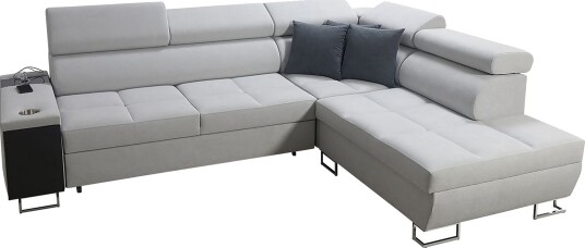 Morenia 3 seters Hjørnesovesofa Høyre Hvit