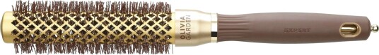 Olivia Garden Expert Blowout Speed Wavy Bristles Gold & Brown 25 mm