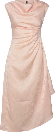 Vero Moda Vmwinnie Sl Rouched Dress Exp   Pink   M