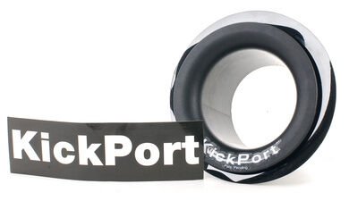 Kick Port Bass Drum Einsatz/Booster schwarz
