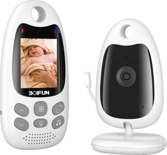 Boifun VB610 Babymonitor Roterende Med Lydsensor