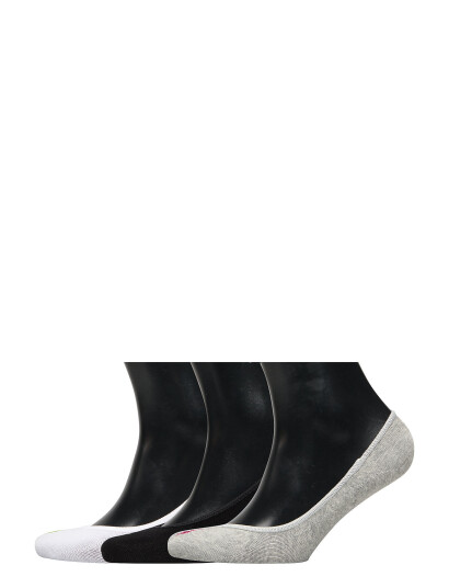 Polo Ralph Lauren Ultralow Liner Sock 3-Pack - Black - ONE SIZE