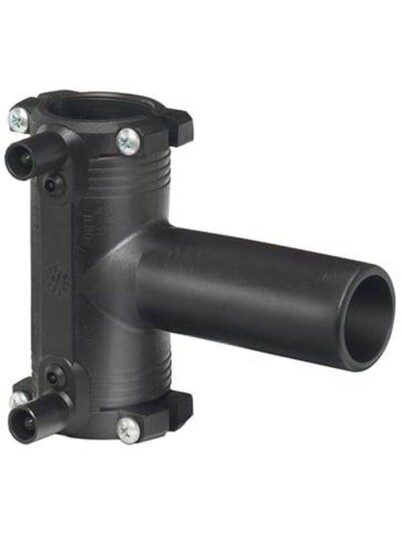 +GF+ Elgef Plus 50 mm T-Stykke PE100 SDR11 PN16 for Hydraulikk