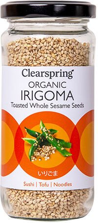 Clearspring Irigoma Ristet hel sesamfrø Økologisk - 100 g Clearspring Irigoma Ristet hel sesamfrø Økologisk - 100 g