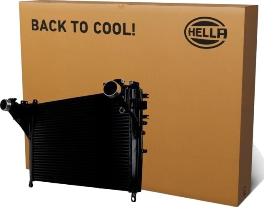 Intercooler HELLA 8ML 366 340-091