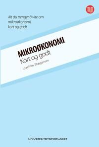 Mikroøkonomi Av Joachim Thøgersen