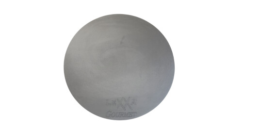 Lexxa Pizzastål Kolstål, Rund 300 Mm, Gourmet