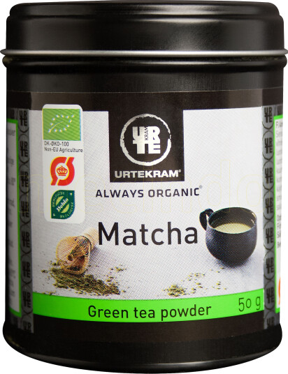 Urtekram Matcha Grønt Te Pulver Økologisk - 50 g