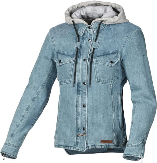 Macna Inland Damer Motorsykkel Tekstil Jakke XL Blå